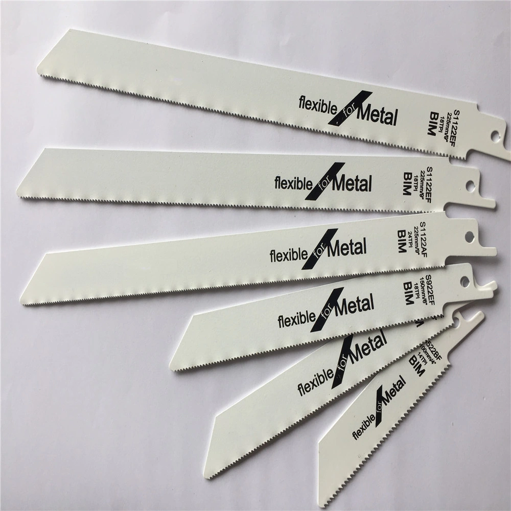 Bi-Metal Reciprocating Cutting Saw Blade for Metal and Wood